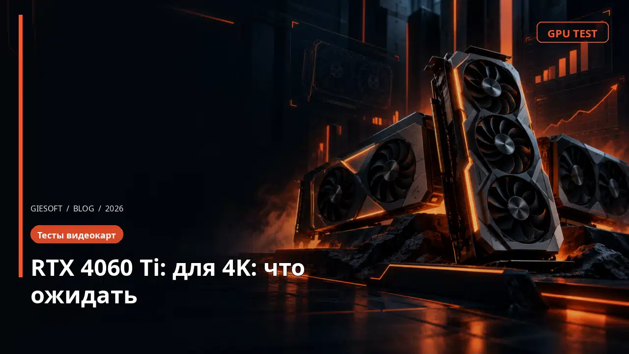 RTX 4060 Ti: для 4K: что ожидать
