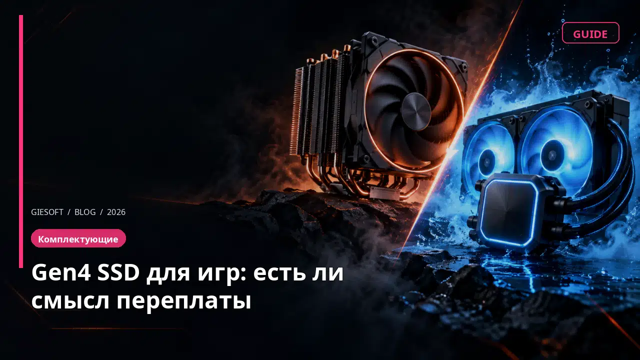 Gen4 SSD для игр: есть ли смысл переплаты