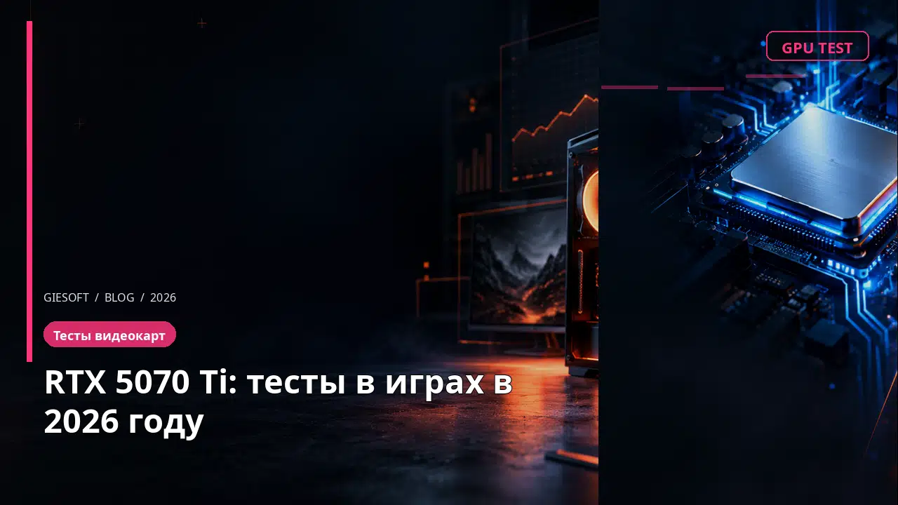 RTX 5070 Ti: тесты в играх в 2026 году