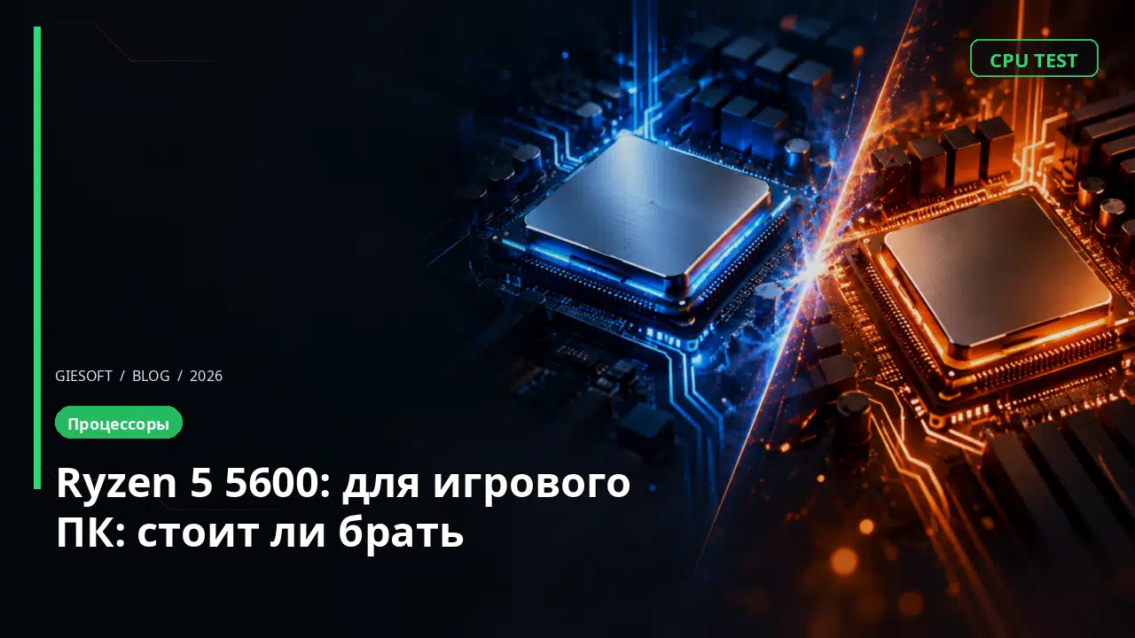 Ryzen 5 5600: для игрового ПК: стоит ли брать
