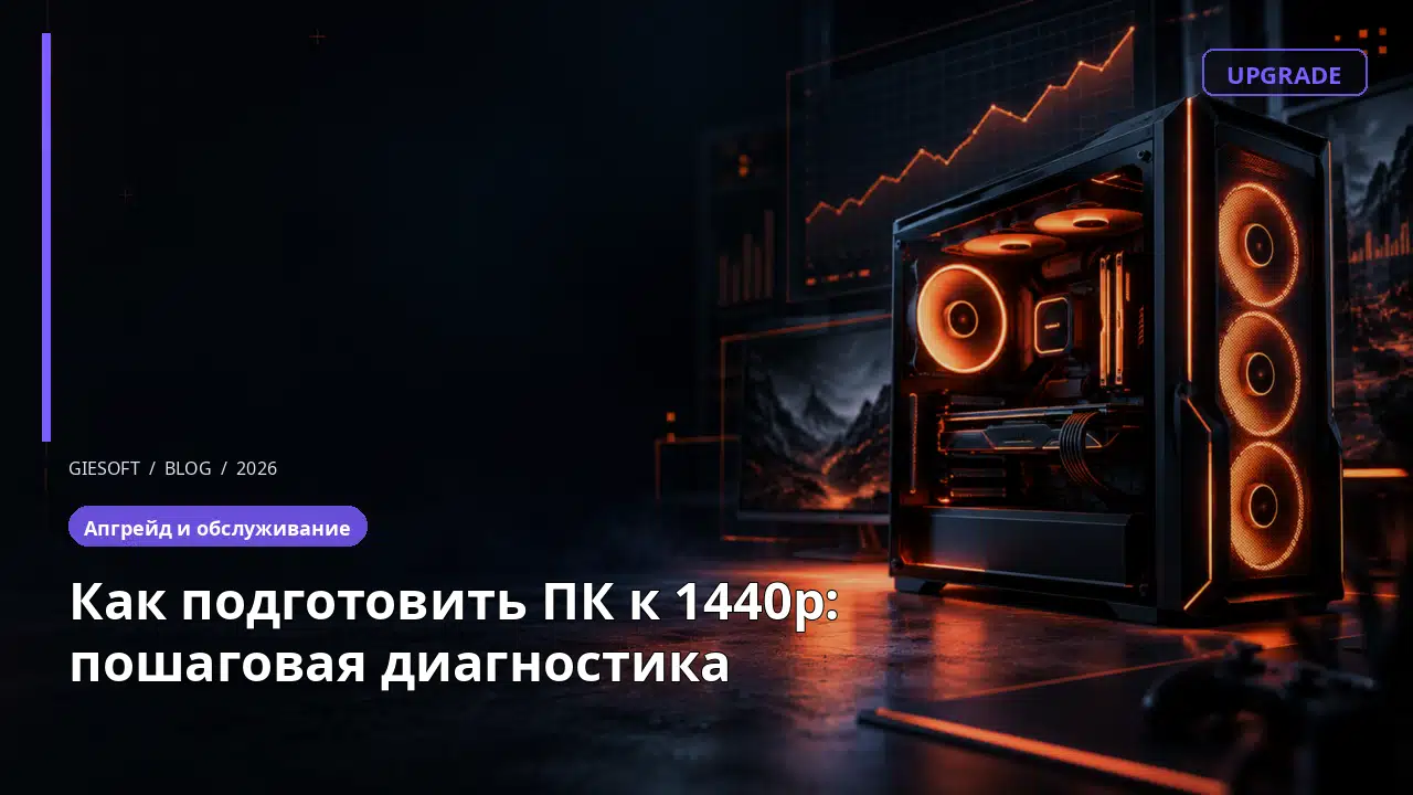 Как подготовить ПК к 1440p: пошаговая диагностика