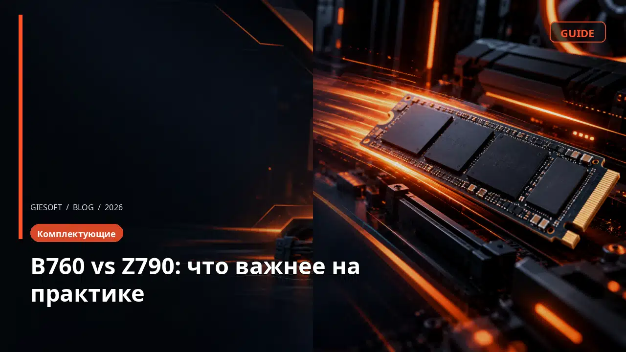 B760 vs Z790: что важнее на практике
