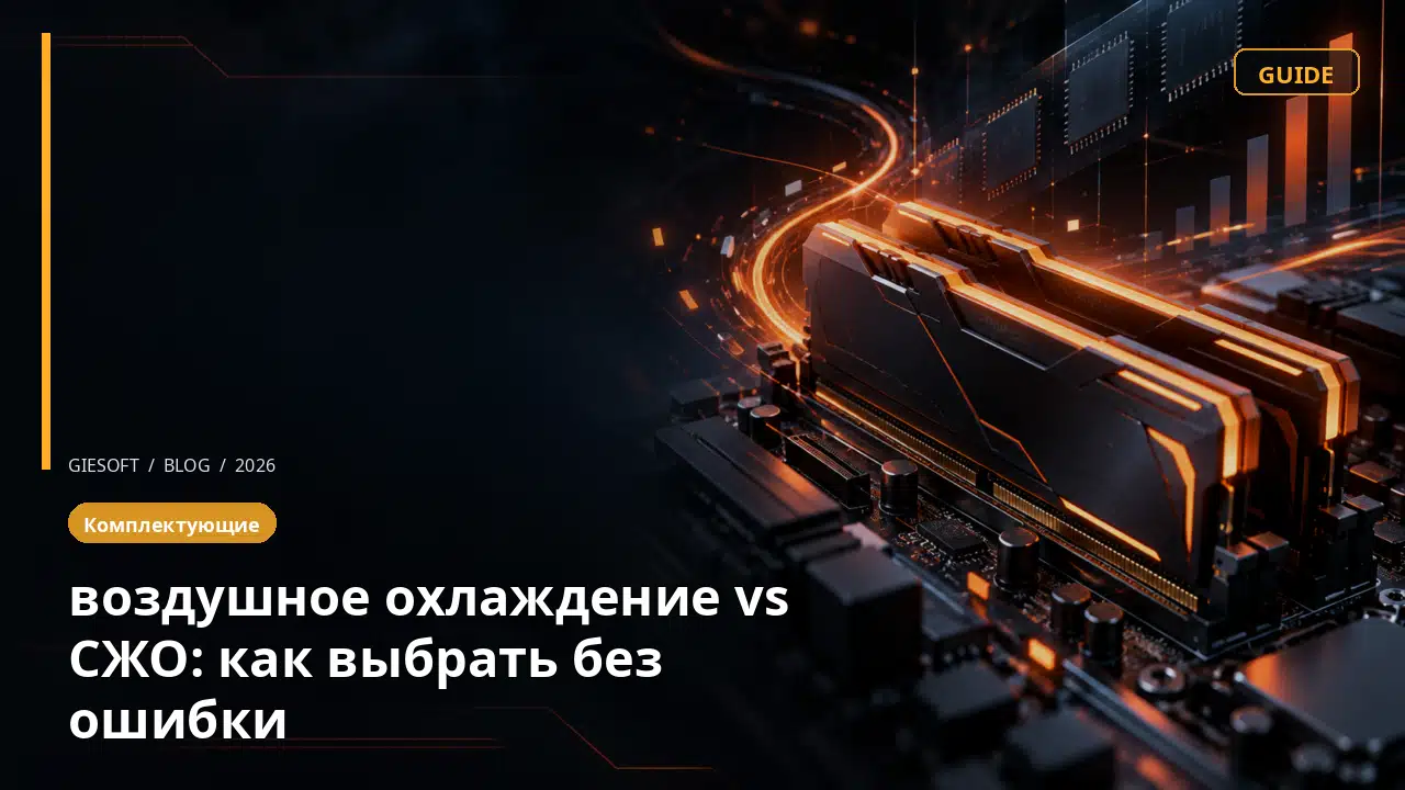 воздушное охлаждение vs СЖО: как выбрать без ошибки