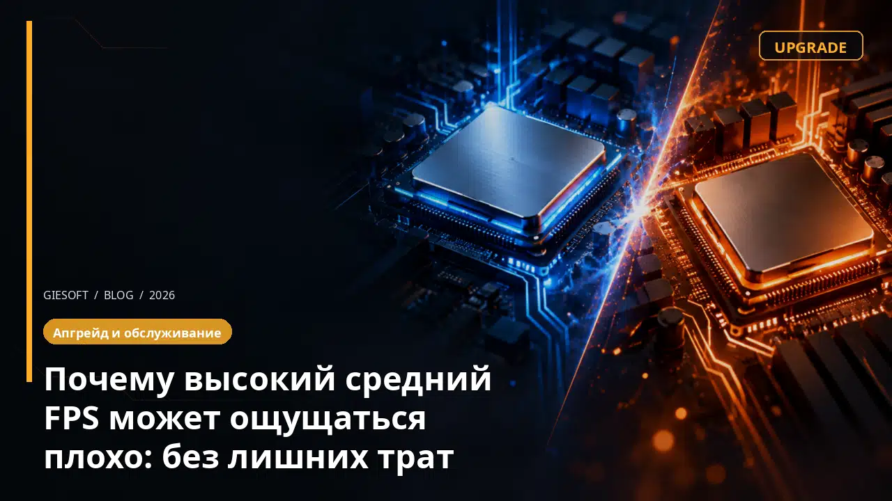 Почему высокий средний FPS может ощущаться плохо: без лишних трат